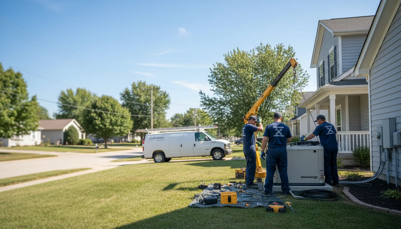 Generator Installation in University Heights, IA near me